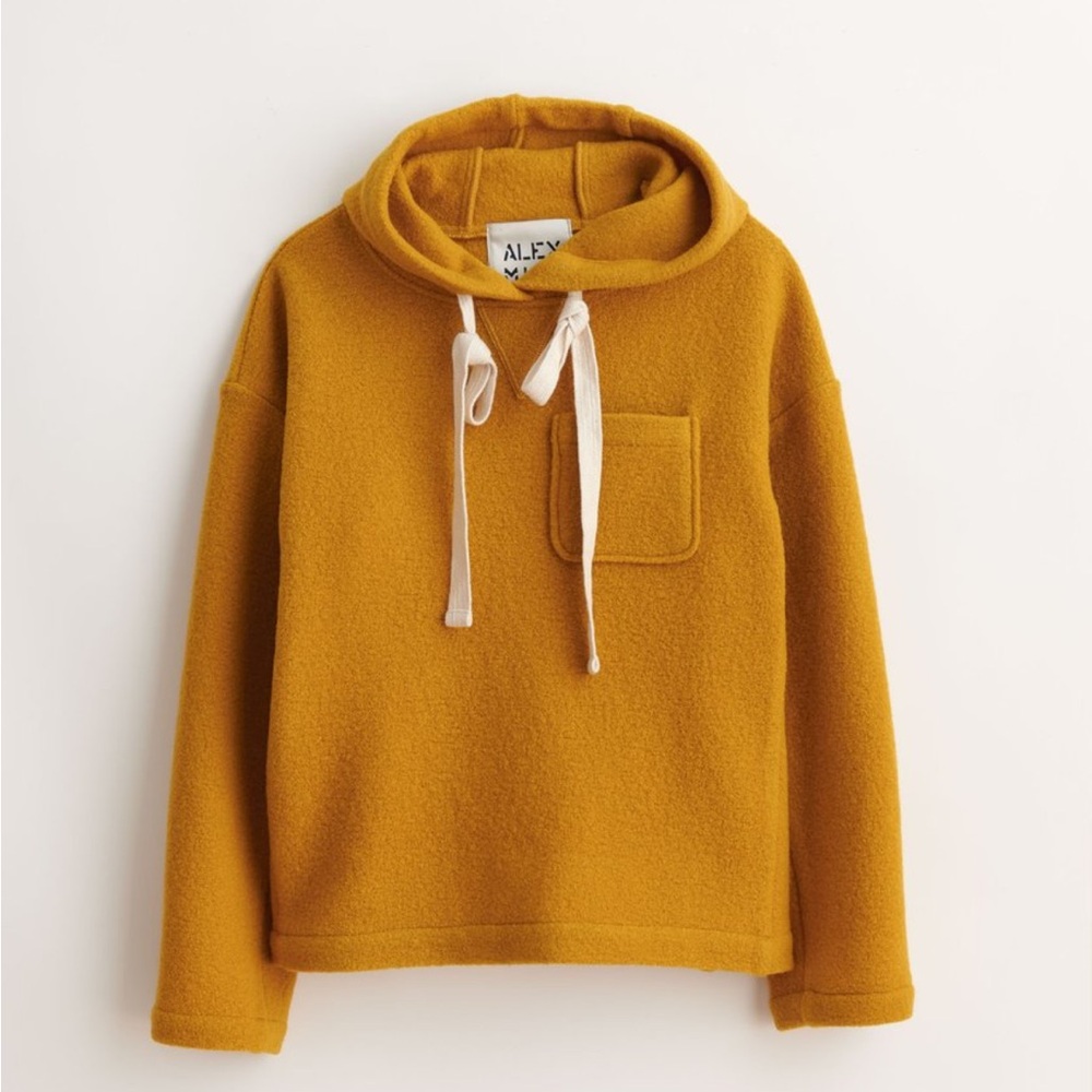 Alex Mill Mustard Yellow Hoodie